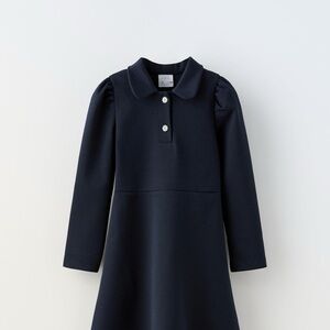 Zara Kids Navy Blue Casual Dress